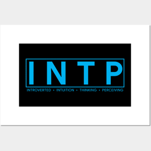 INTP Personality (Modern Style) Posters and Art